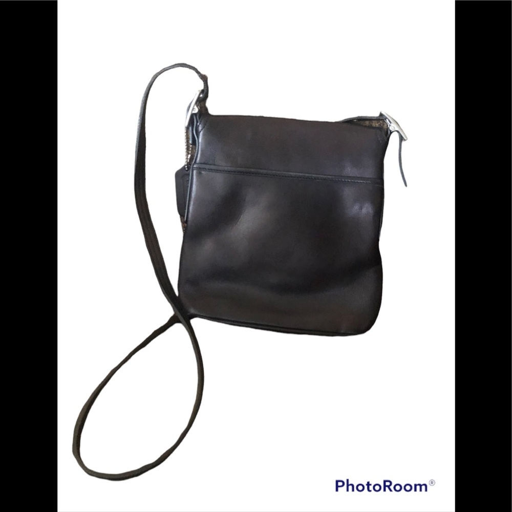Coach Vintage Black Leather Purse - Picture 7 of 7